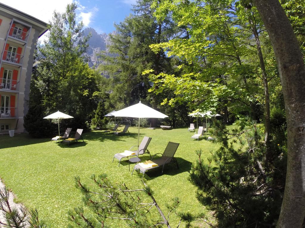 Residence Les Sources Des Alpes Leukerbad Bagian luar foto