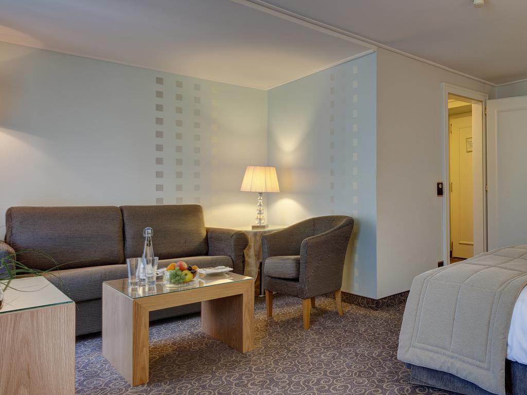 Residence Les Sources Des Alpes Leukerbad Bagian luar foto