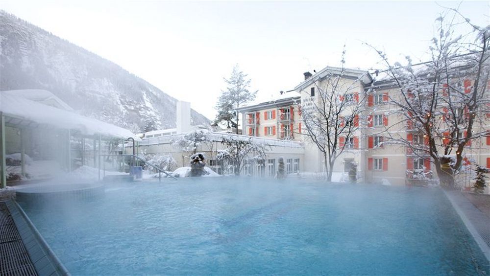 Residence Les Sources Des Alpes Leukerbad Bagian luar foto