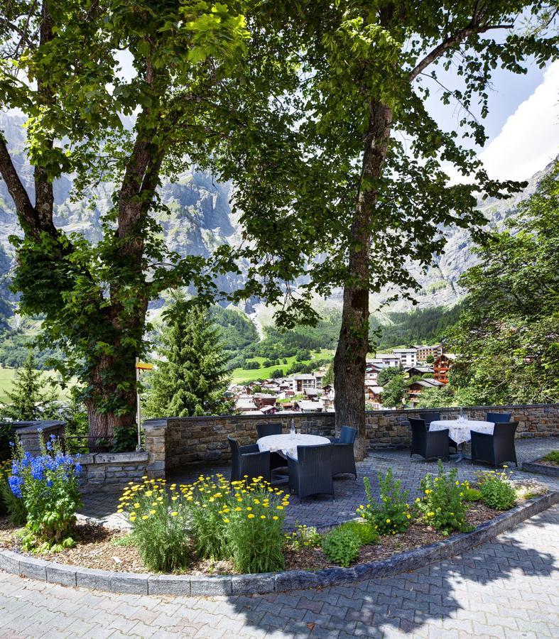 Residence Les Sources Des Alpes Leukerbad Bagian luar foto