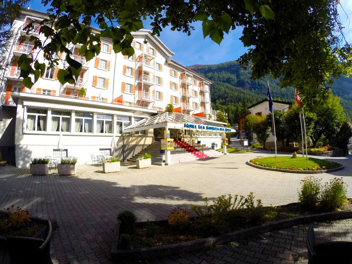 Residence Les Sources Des Alpes Leukerbad Bagian luar foto