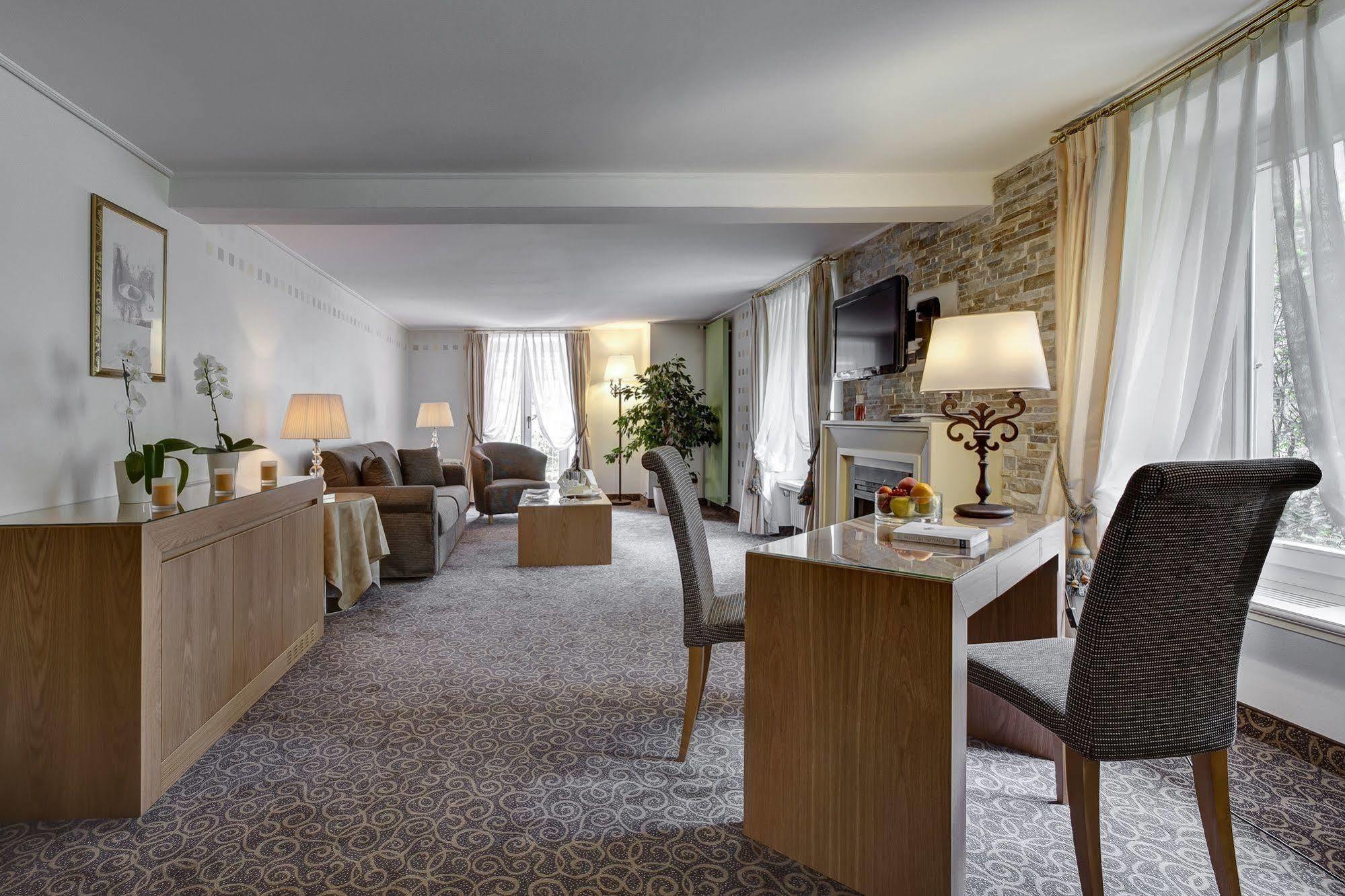 Residence Les Sources Des Alpes Leukerbad Bagian luar foto