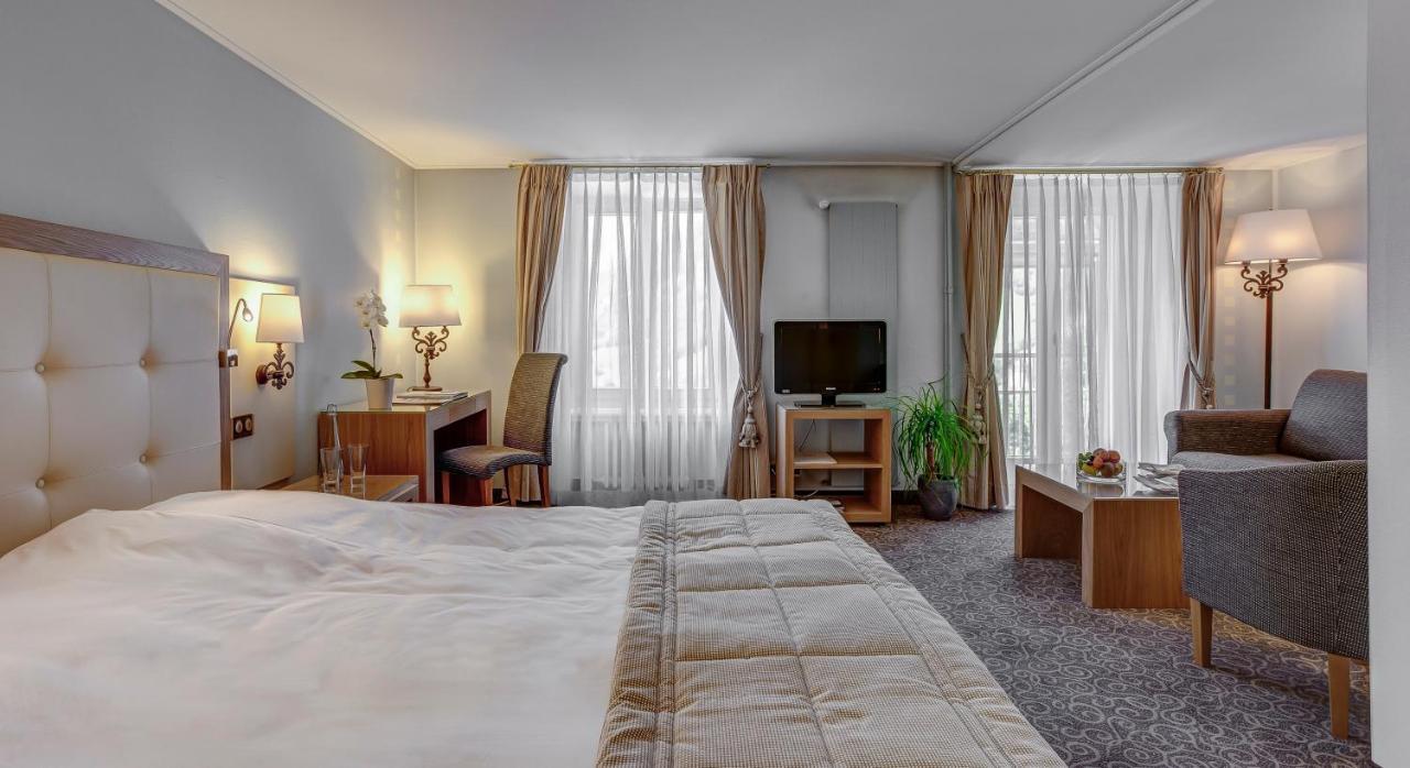 Residence Les Sources Des Alpes Leukerbad Bagian luar foto